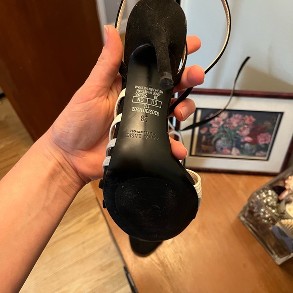 Zara Color Block Heels - Picture 9 of 10